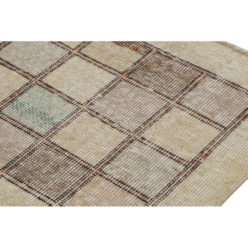 One-of-a-Kind 4'3"x7'6" Hand Knotted Area Rug