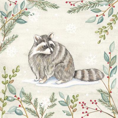 Ranaye Woodland Animals Raccoon par Deb Strain