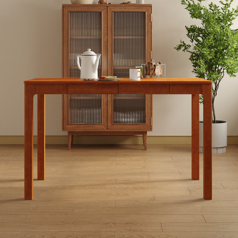 47.2" W Dining Table With 2 Drawer