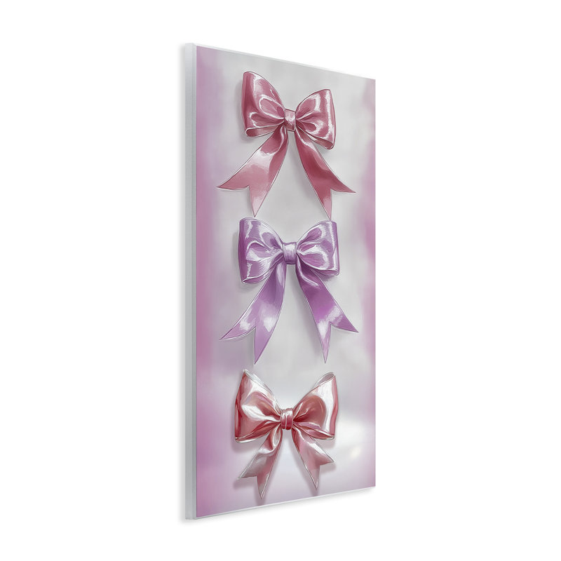 Plaque murale Blush and Satin Elegance, design par Annabelle Hall, H 19 po x l 13 po