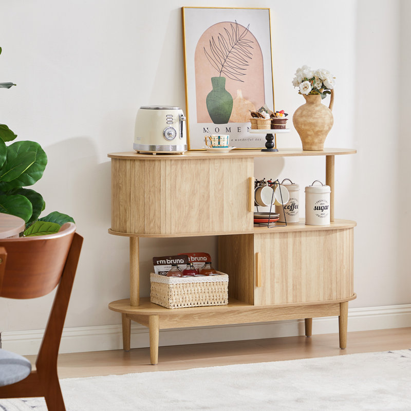 Buffet de 42,51 po de largeur, Naturel