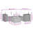 Vidaxl Garden Sofa Set Brown PE Rattan Medium Module