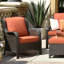 Kanijah Premium All-Weather Wicker 5 - Person Patio Conversation Set with Cushions-709838915