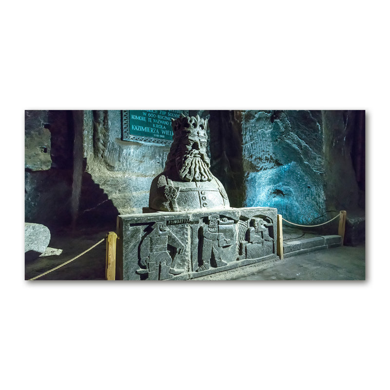 Wieliczka Salt Mine - No Frame Print on Canvas