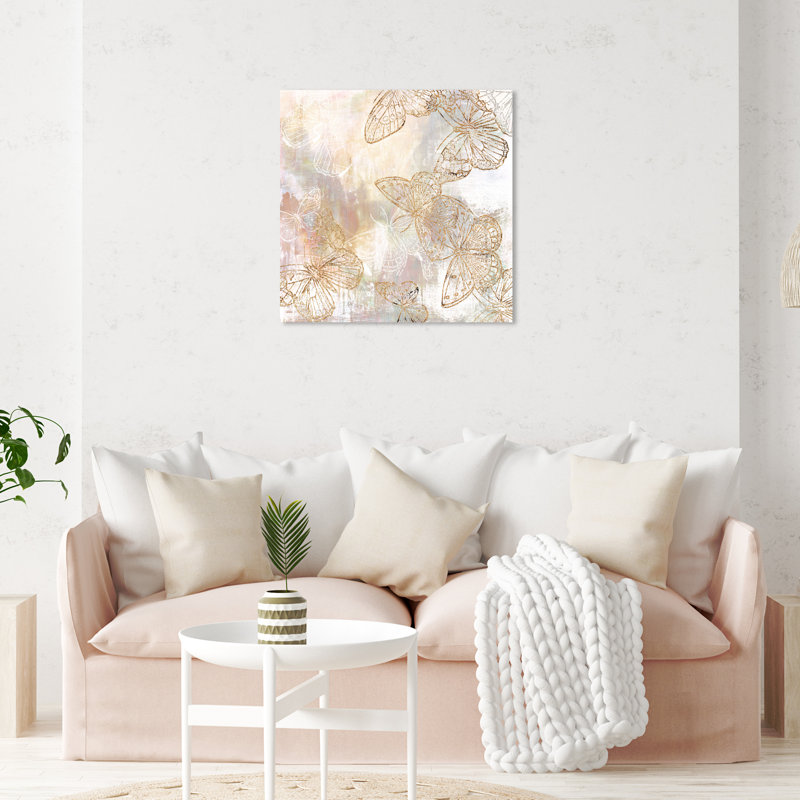 Animaux, insectes de jardin, impression sur toile, H 30 po x l 30 po, Toile tendue