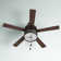 Althelia 52 W 5 - Blade Standard Ceiling Fan with Pull Chain and Light Kit Included