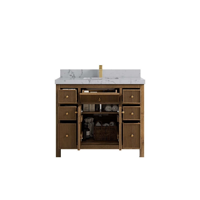 Ensemble de meuble-lavabo simple 42 po, Venatino