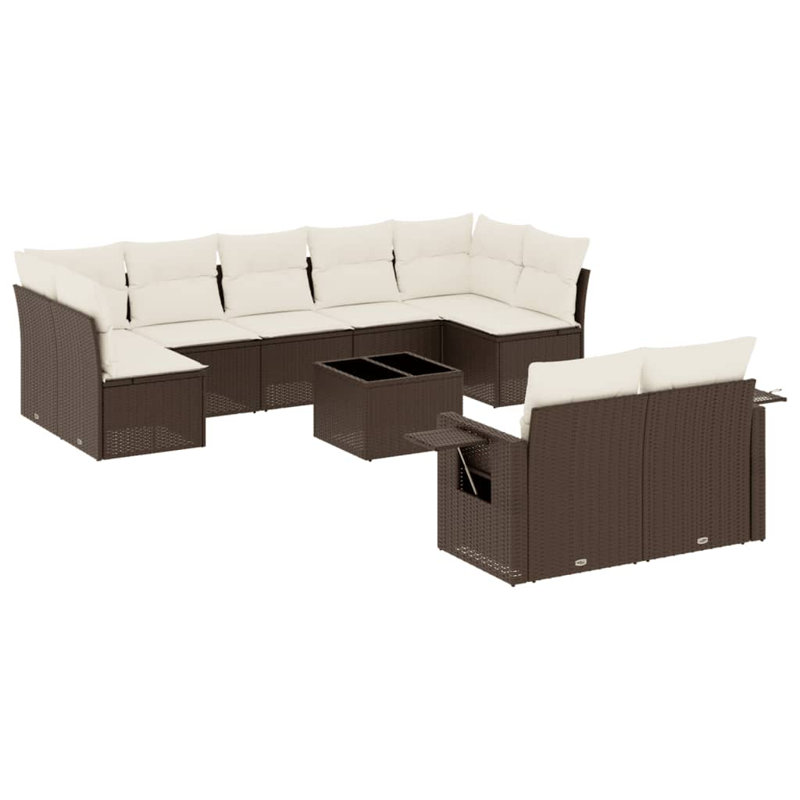 Ensemble de canapé de jardin Vidaxl
