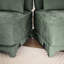 Élégant canapé rembourré en chenille avec design ergonomique et repose-pieds assorti pour plus de confort-1043831230-1043831169