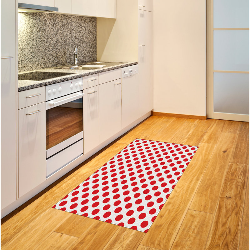 Tapis décoratif rétro en fibres à haute densité, Rectangle 2 pi 7 po x 5 pi