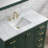 48 " W Freestanding Standard Free Standing 1 Single Vanity Bathroom Vanity With Carrara Marble Top-88135099-88135100