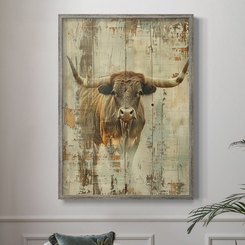 ANIMALS Series CDXCIX, reproduction encadrée - bois massif, H 15 po x l 12 po