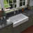34'' L Single Bowl Quartz Kitchen Sink-1108324626