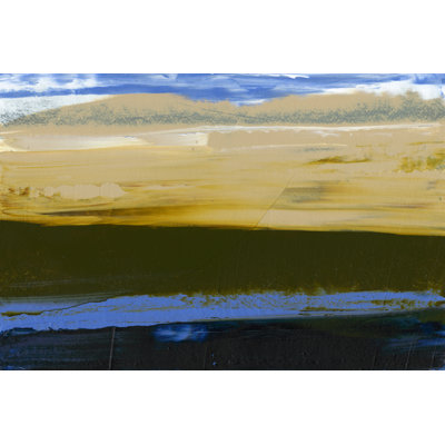 Deconstructed View in Blue II - Painting