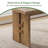 63” Solid Wood Home Office Executive Desk with Large Tabletop