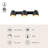 Yarrow 24-in Black Dimmable LED Vanity Light