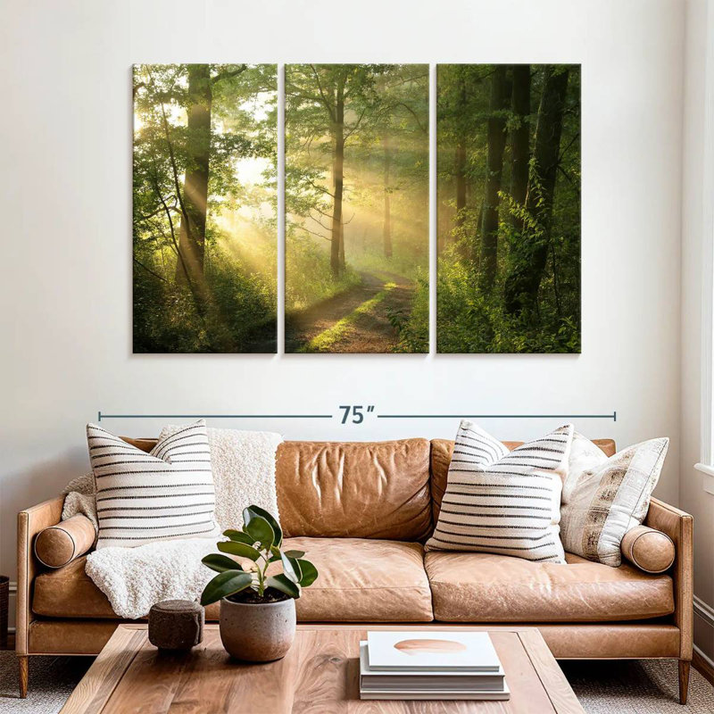 Alvord Forest Road Sunshine, 42" H x 65" W