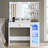 Small Makeup Vanity Table With Mirror And Lights-2132806838