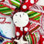 Couronne en maille 20 po Coastal Christmas