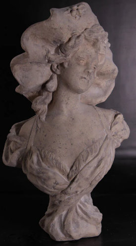 Suzanne Bust Life Size Statue