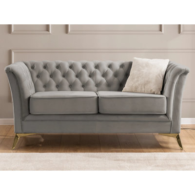 Whitby 2 Seater Velvet Loveseat