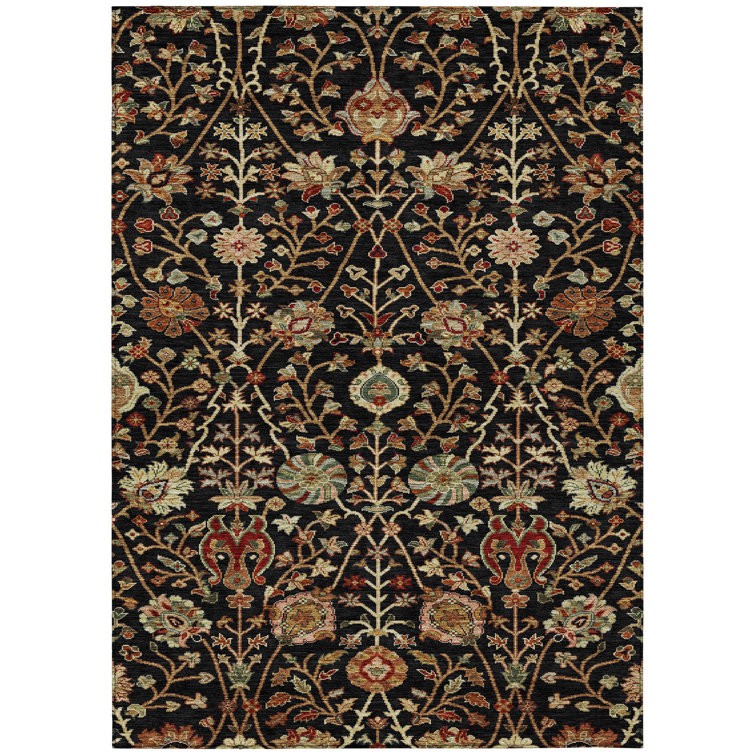 Chayil Area Rug with Non-Slip Backing