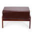 Tabouret en bois rembourré Mid Century-296692392