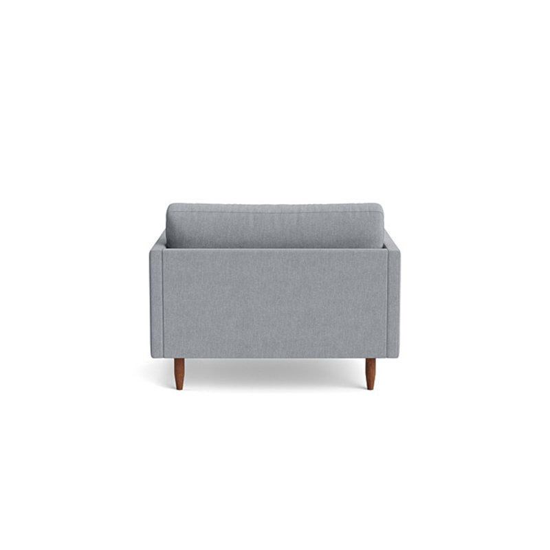 Skinny Fat Chair, Performance Weave - Zinc