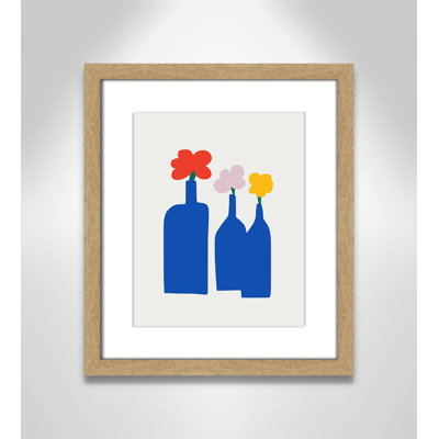 «Bold Blooms Trio Print» par Dean