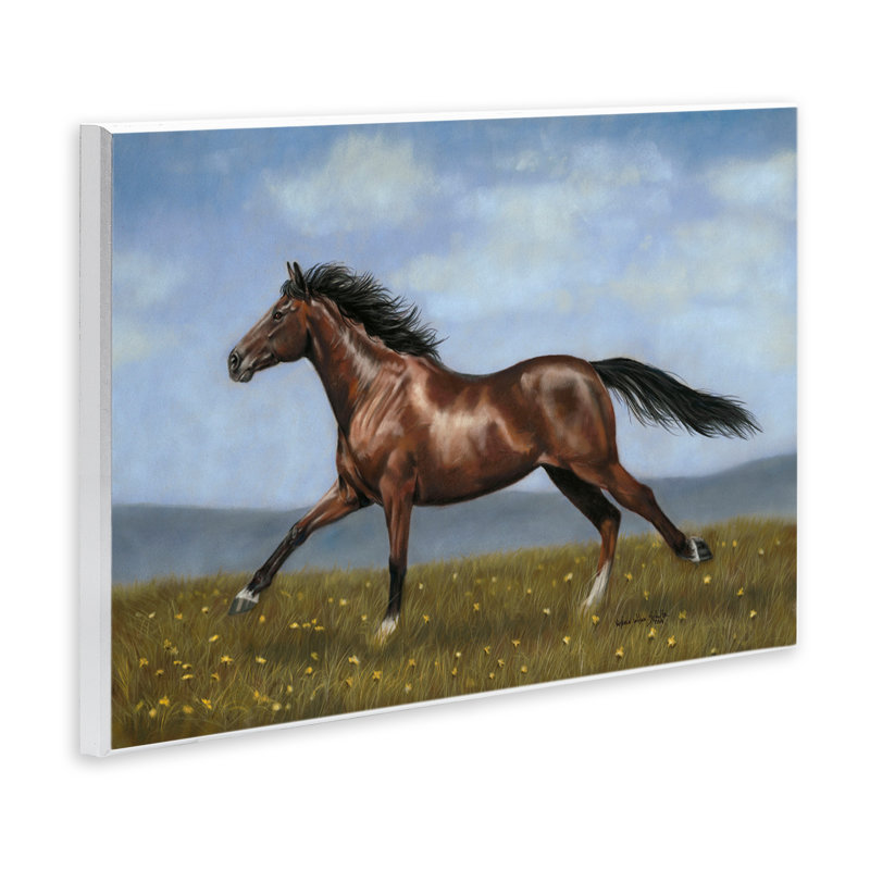 Art mural sur plaque brune, H 10 po x l 15 po