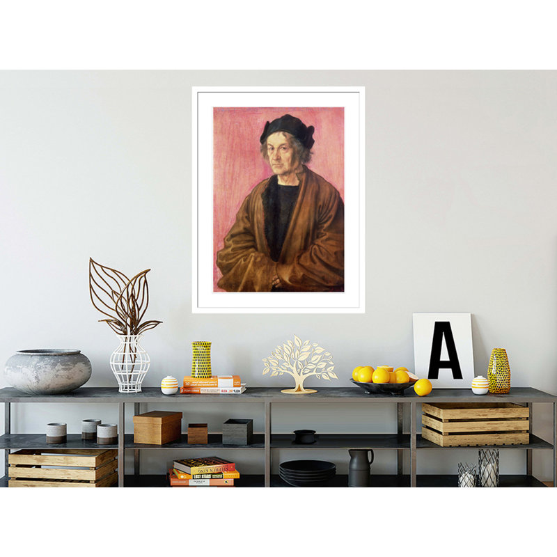 «Albrecht Durer's Father» par Albrecht Dürer, impression giclée sur cadre, H 29,5 po x l 22,81 po