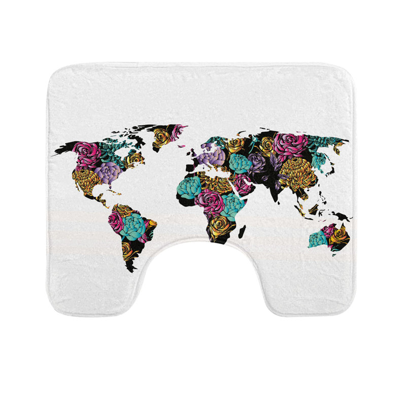 Tapis de salle de bain Shabby Flora
