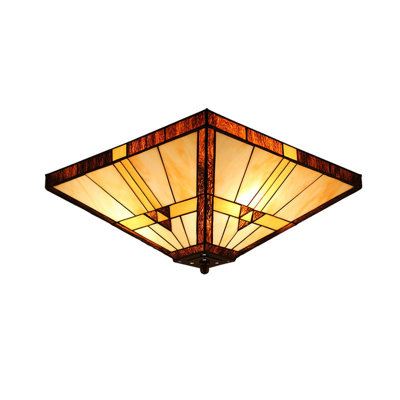 Jitendr Glass Flush Mount