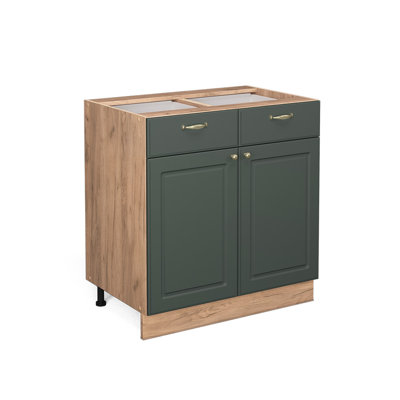 Fame 6 + front green gold country house_80 x 82 x 51.6