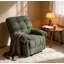 Fauteuil inclinable vert, fauteuil inclinable rembourré manuel-1363237260