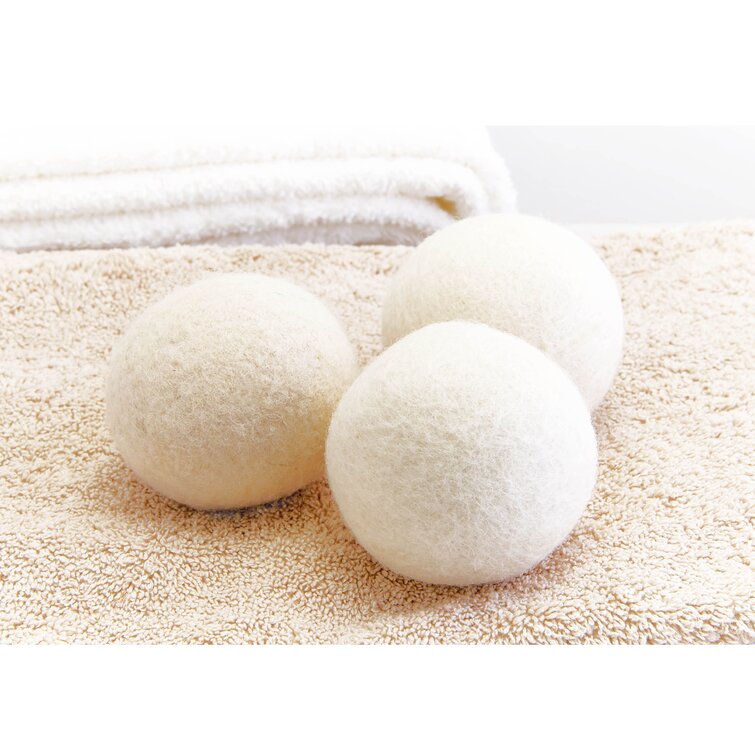 Wool Dryer Balls: Set of 4