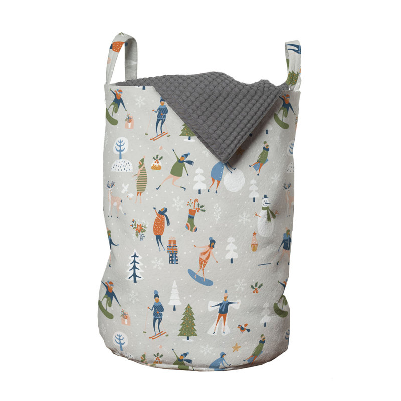 Fabric Laundry Bag with Handles