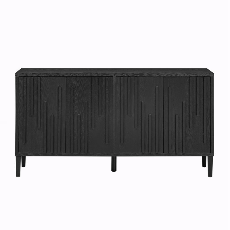 Buffet with Storage, Black