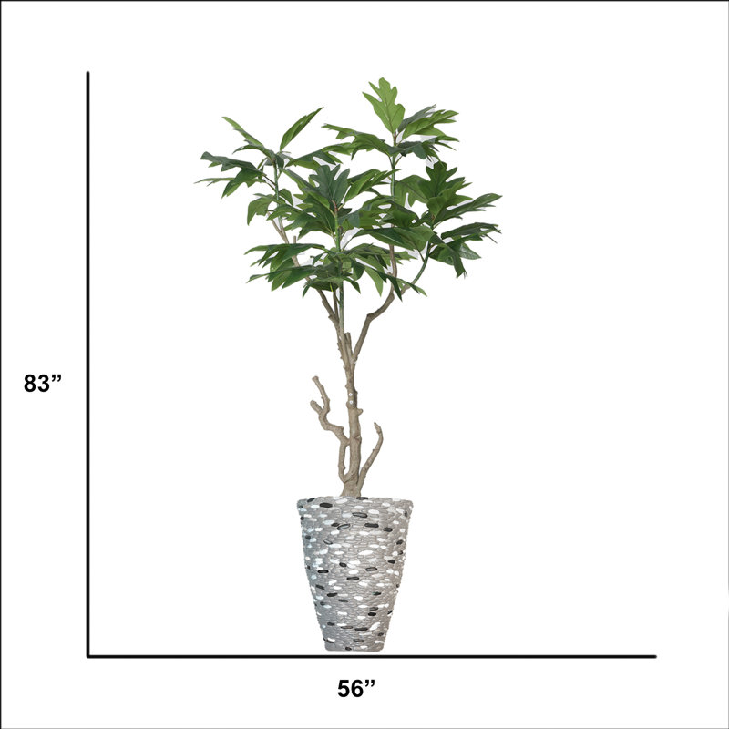 83'' Faux Fiddle Tree Tree