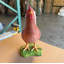 Statue de poulet brun taille réelle