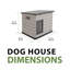 Niche pour chien Deluxe