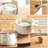 Sugar Bowl with Lid and Spoon,17 OZ Sugar Jar