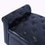 Banc de rangement en velours Laneise-2119939959