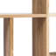 M Solid Wood Geometric Bookcase