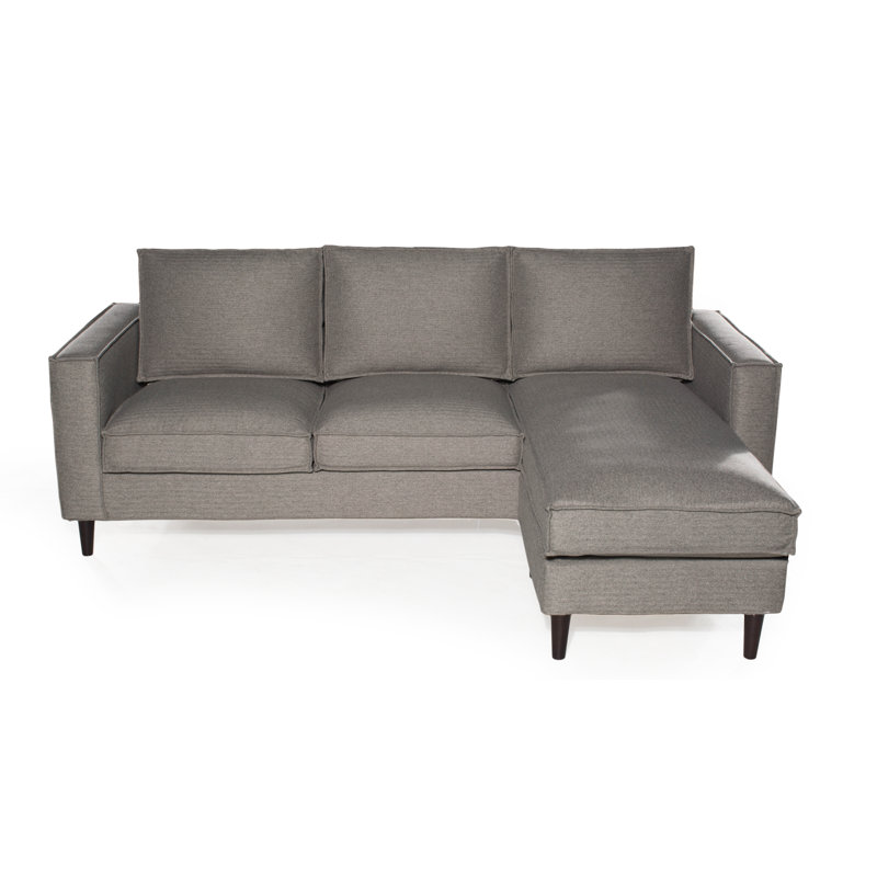 Canapé modulaire réversible Harlowton, Mastic