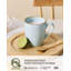 Delaenie Handmade Stoneware Porcelain Coffee Mug Teacup and Saucer-123292865