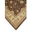 Tapis de la surface en laine 10 pi x 14 po one-of-kind noué la brown Romona