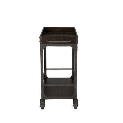 Burchett Wood Bar Cart