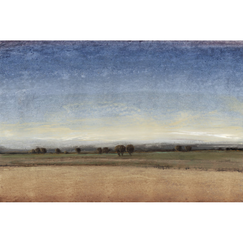 New Land II by Timothy O' Toole - Painting, 20 cm H x 30 cm W, Wrapped Canvas