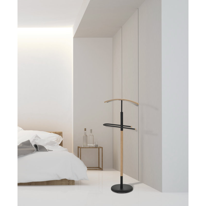 Josh Freestanding Valet Stand, Black